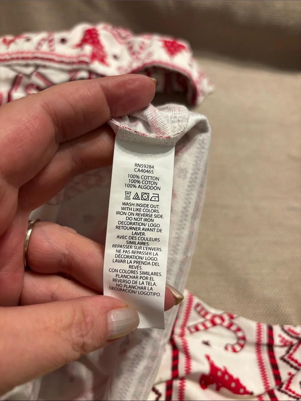 PJ Place Candy Fairisle Cotton Pajamas